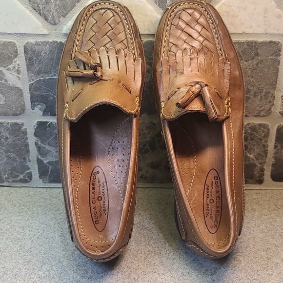 Men’s brown Leather Shoes size 8-1/2 - Picture 9 of 11